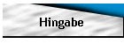 Hingabe